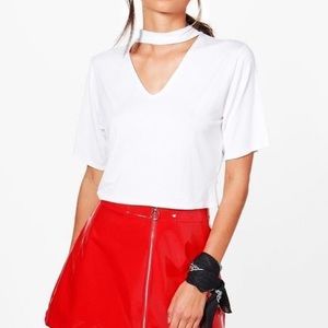 Never worn Boohoo top. Fits like second picture.